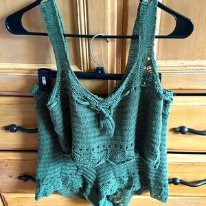 Jolie & Joy 2 piece crop top set.